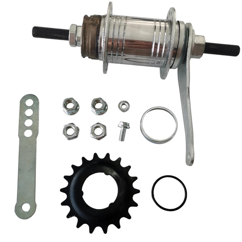 DONSP1986 Bicycle Coaster Brake Hub/Bike Brake Rear Hub 32 Hole Stainless Steel - Image 1